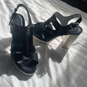Leather sandals